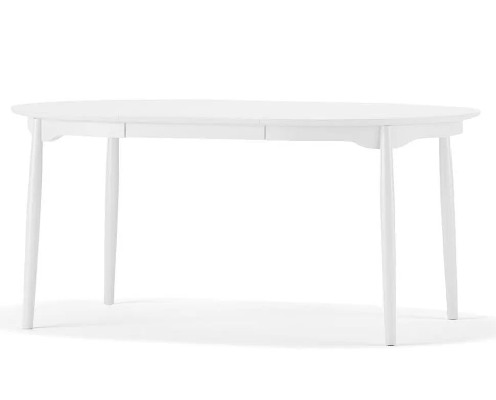 Carl Bord Ø 115 | Delad Skiva, Björk Vit 21