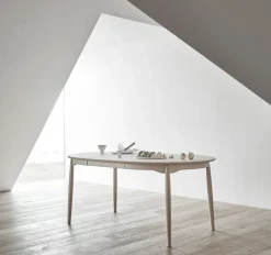 Carl Bord Ø 115 | Delad Skiva, Vitoljad Ek