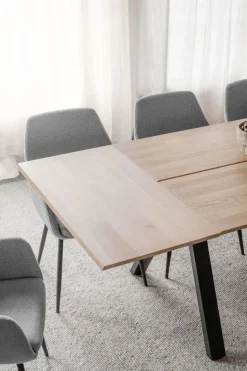 Carradale Matbord | 220 Svart Ek, A-Ben