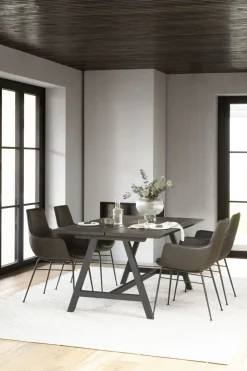 Carradale Matbord | 170 Svart Ek, A-Ben