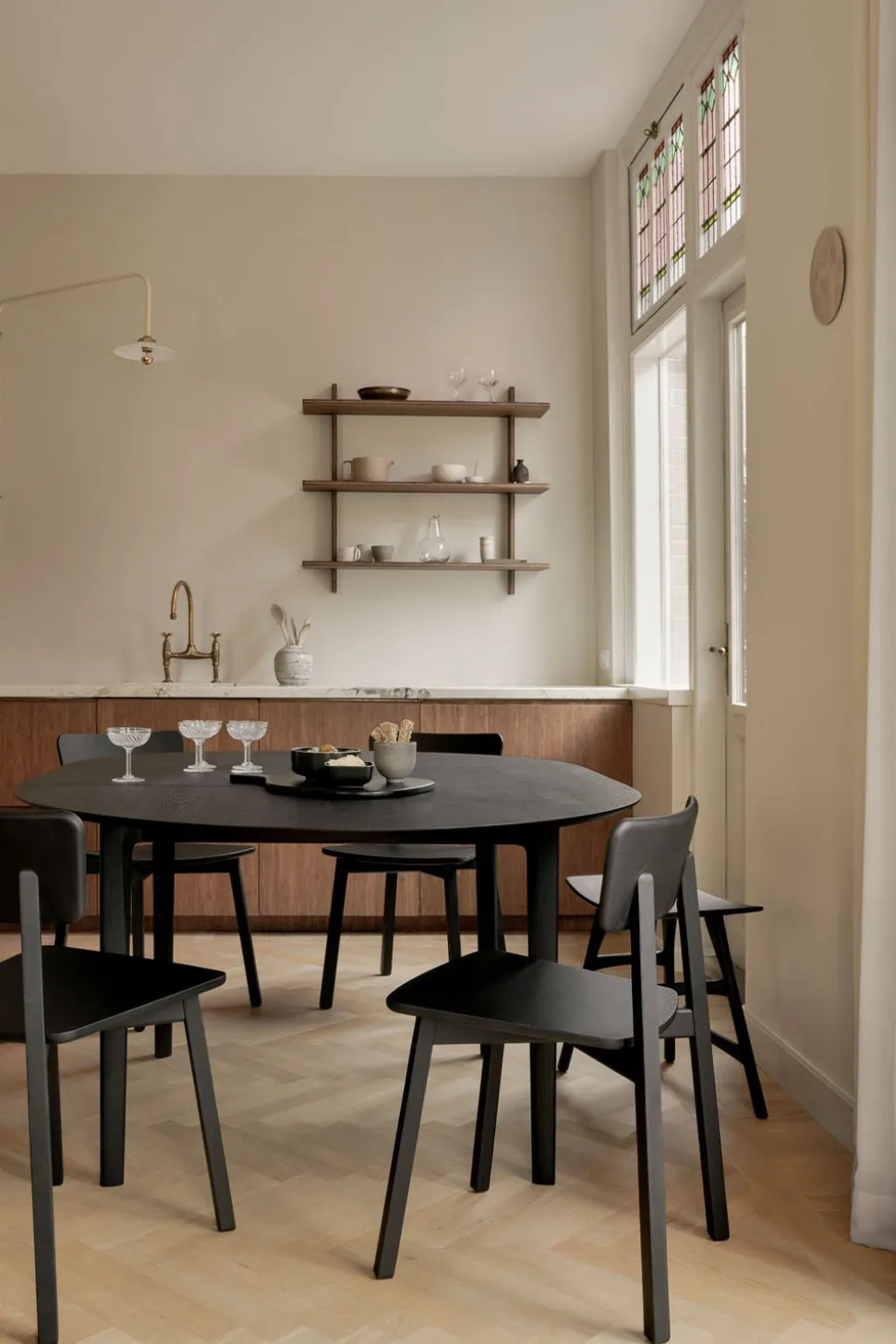 Casale Stol | Svartbetsad Ek