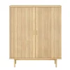 CASØ 330 Highboard | Trädörr | Naturoljad Ek