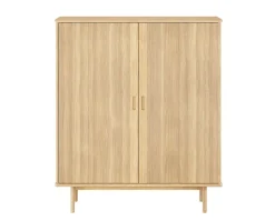 CASØ 330 Highboard | Trädörr | Naturoljad Ek