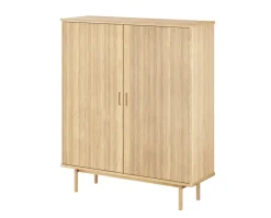 CASØ 330 Highboard | Trädörr | Naturoljad Ek