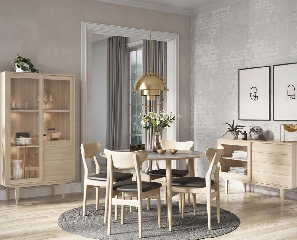 CASØ 901 Skänk | 194 cm | Fiskbensdörrar