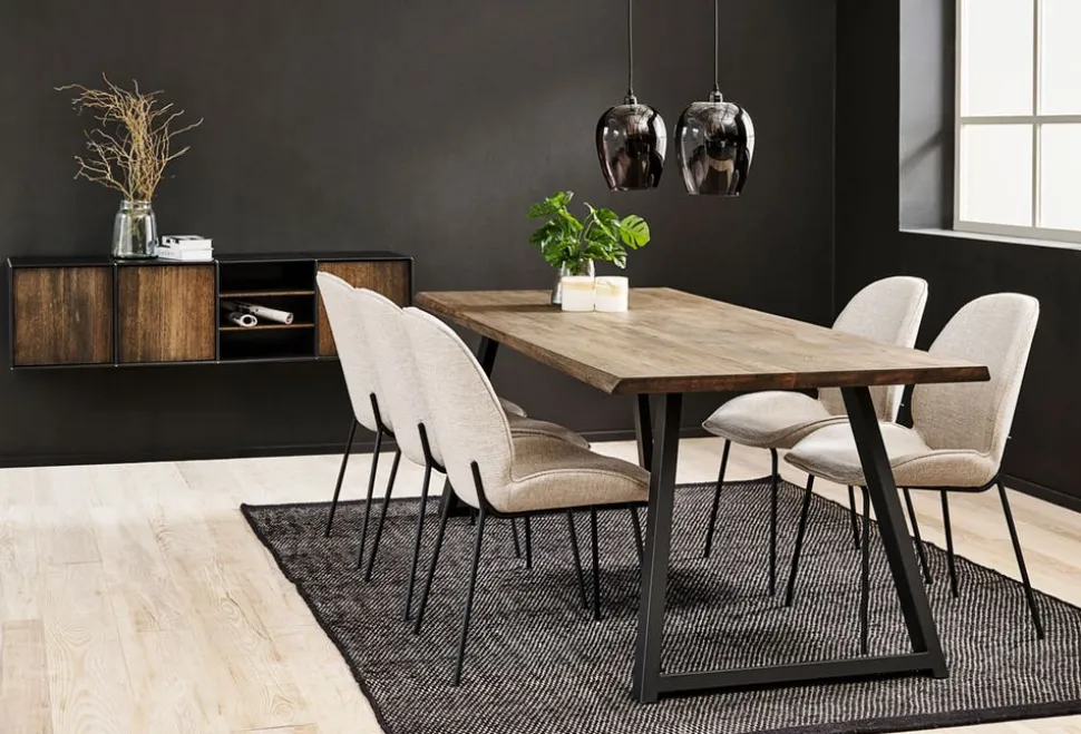 Cato Matbord 200x95 | Rökt Ek