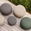 Circle Fotpall Ø75 | Dark Grey