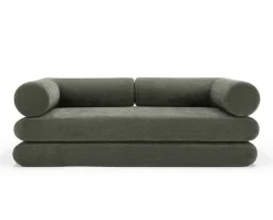 Circlus Bäddsoffa L-kuddar | 413 Esina Olive Green