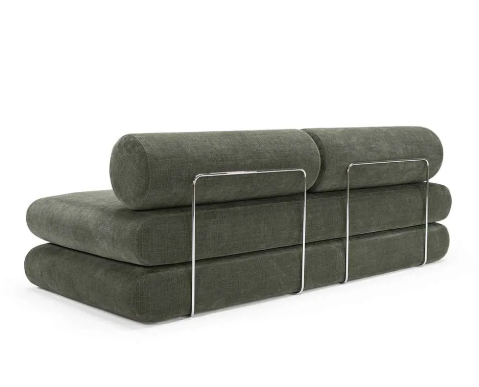 Circlus Bäddsoffa Runda Kuddar | 413 Esina Olive Green