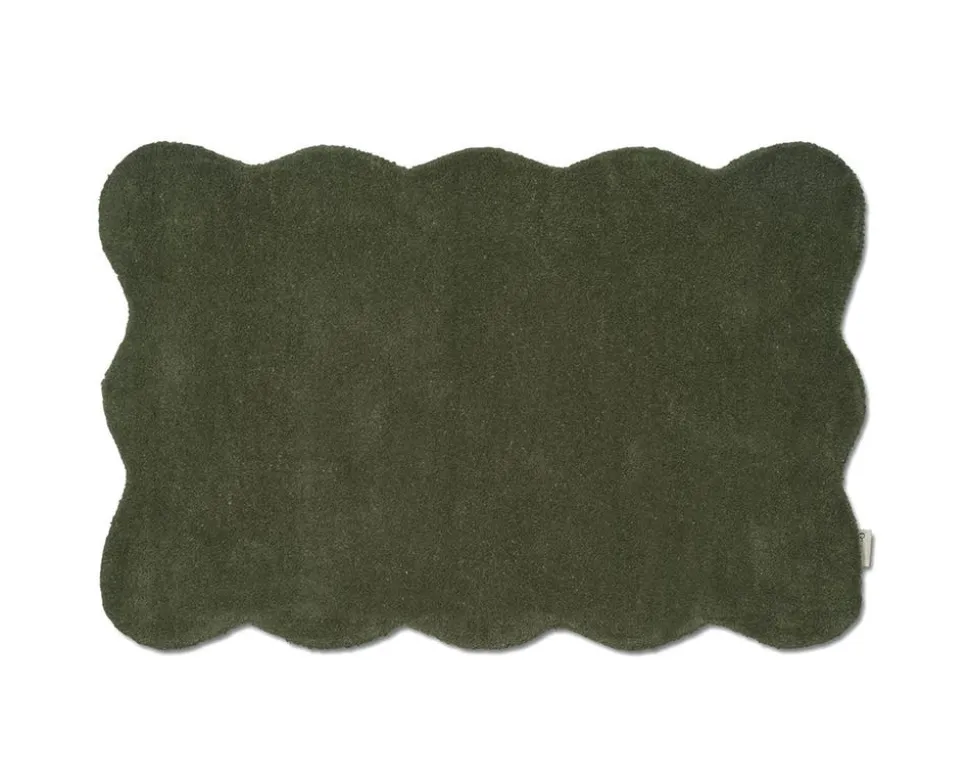 Clam Dörrmatta 60x90 Skogsgrön
