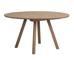 Clapperton Matbord Ø140 | Sandfärgad Ek