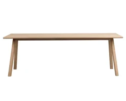 Clapperton Matbord 220x95 | Sandfärgad Ek