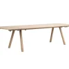 Clapperton Matbord 220x95 | Vitpigmenterad Ek
