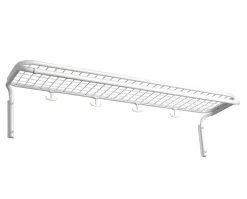 Classic Hatthylla Enkel | Svart/Krom | 60 cm