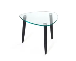 Clear Soffbord 55 | Svartbetsad Ek