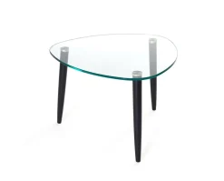 Clear Soffbord 70 | Svartbetsad Ek