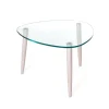 Clear Soffbord 70 | Vitpigmenterad Ek