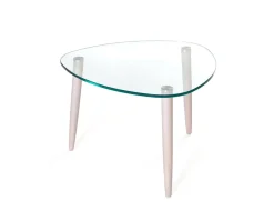 Clear Soffbord 70 | Vitpigmenterad Ek