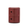 Componibili 2 lådor Burgundy