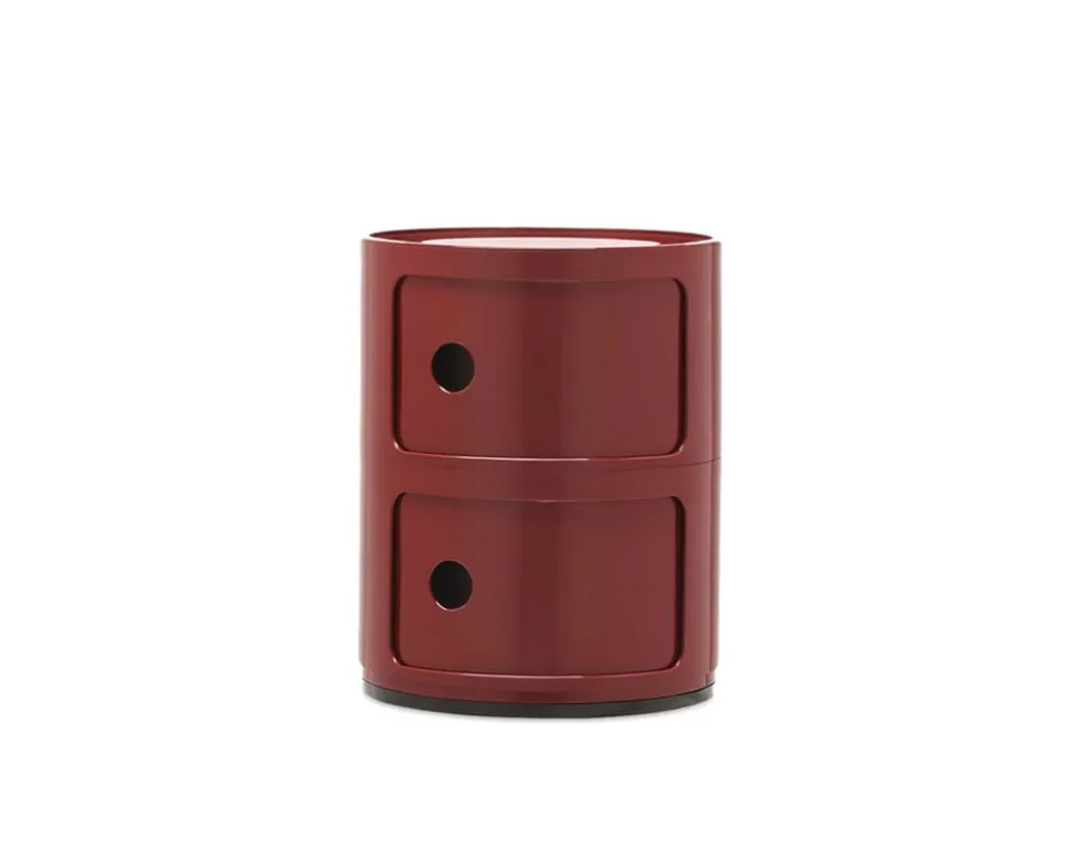 Componibili 2 lådor Burgundy
