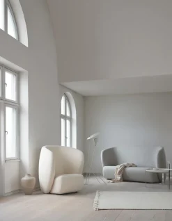 Compose soffbord Ø50 Rökt ek | Mässing | Svart