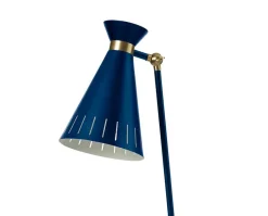 Cone Golvlampa med bord Black