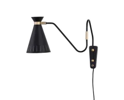 Cone Vägglampa Black