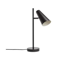 Cono Bordslampa | Svart Metall