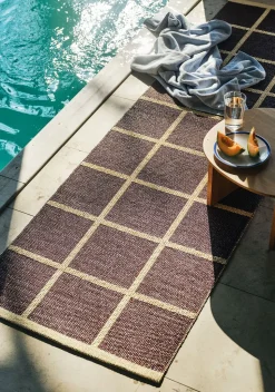 Criss Gångmatta 70x225 | Burgundy