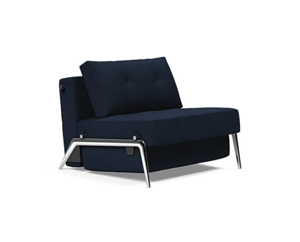 Cubed Fåtölj Aluminium | 528 Blue