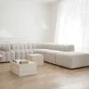 Cubism Soffbord | Small | Travertine