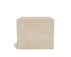Cubism Soffbord | Small | Travertine