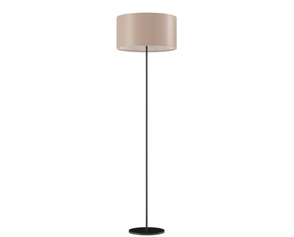 Cylinder Golvlampa Läder | 42 cm | Crude Nature