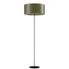 Cylinder Golvlampa Läder | 50 cm | Grass Green