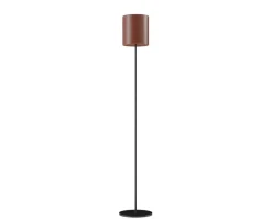Cylinder Golvlampa Läder | 20 cm | Montana