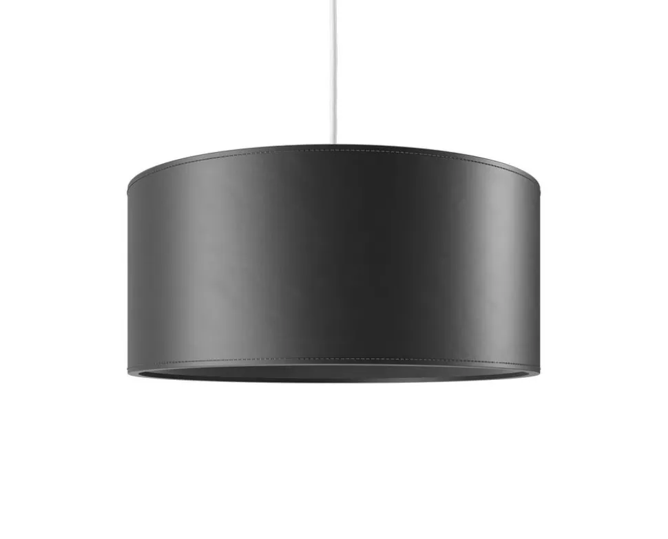 Cylinder Pendel Läder | 50 cm | Black