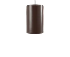 Cylinder Pendel Läder | 20 cm | Chocolate