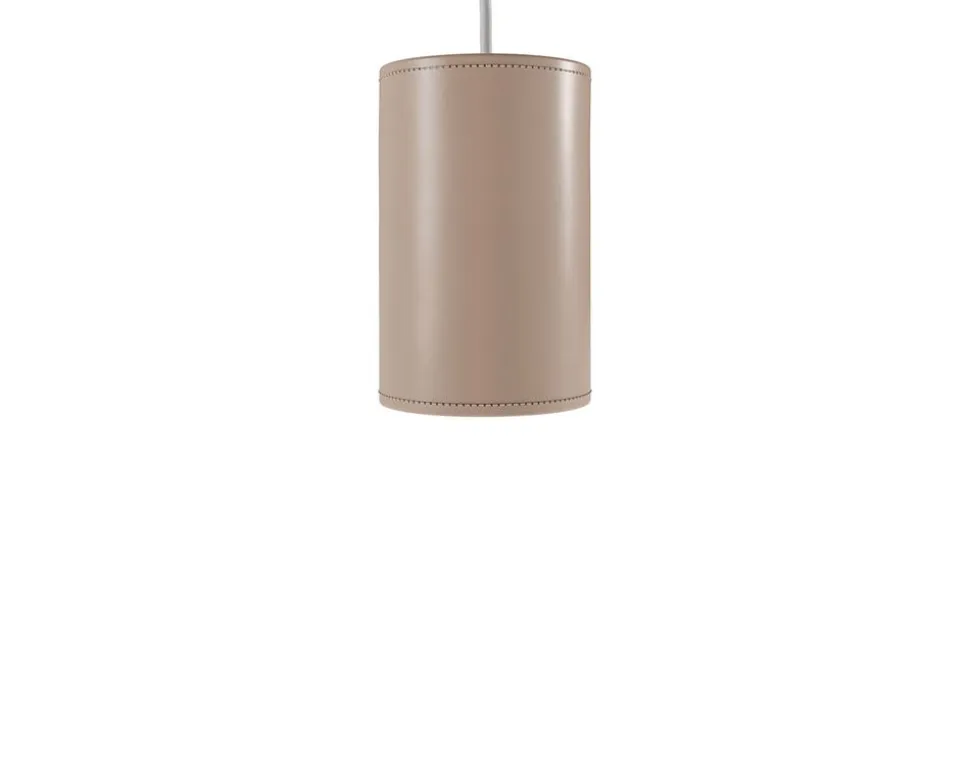 Cylinder Pendel Läder | 14 cm | Crude Nature