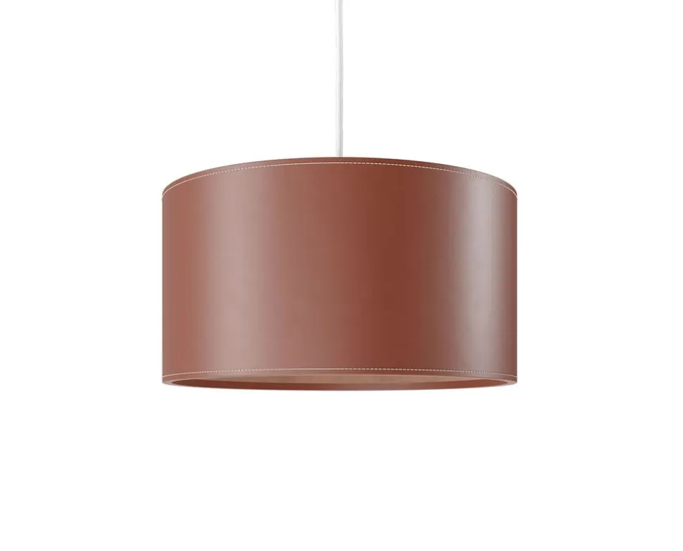 Cylinder Pendel Läder | 42 cm | Montana