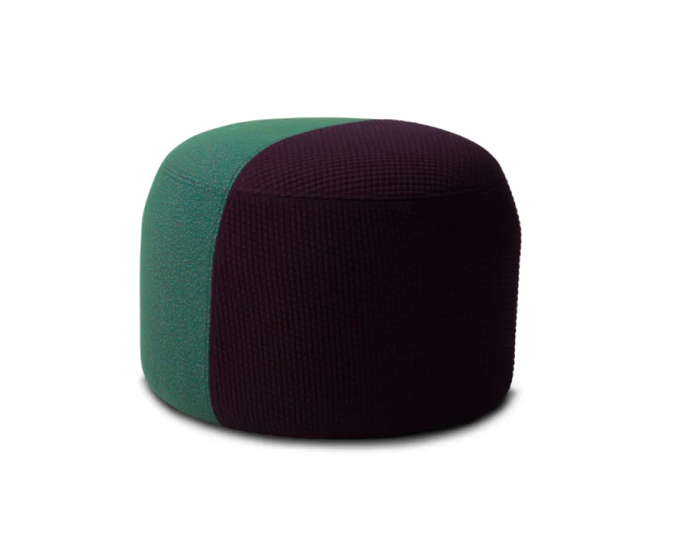 Dainty Puff | Bordeaux / Hunter green