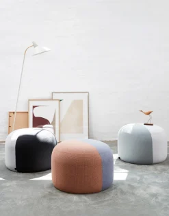 Dainty Puff | Bordeaux / Hunter green
