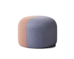 Dainty Puff  | Fresh peach / Soft violet