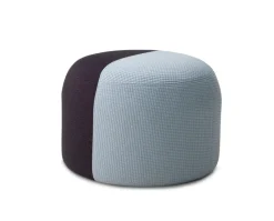 Dainty Puff | Light blue / Eggplant