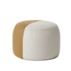 Dainty Puff  | Pearl grey / Olive