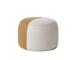 Dainty Puff | Pearl grey / Olive