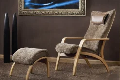 Delta Harmony Fåtölj med Pall | Original