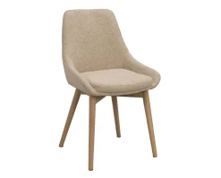 Denley Stol | Ljusbeige/Vitpigmenterad Ek