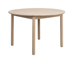 Derrymore Matbord Ø120 | Vitpigmenterad Ek