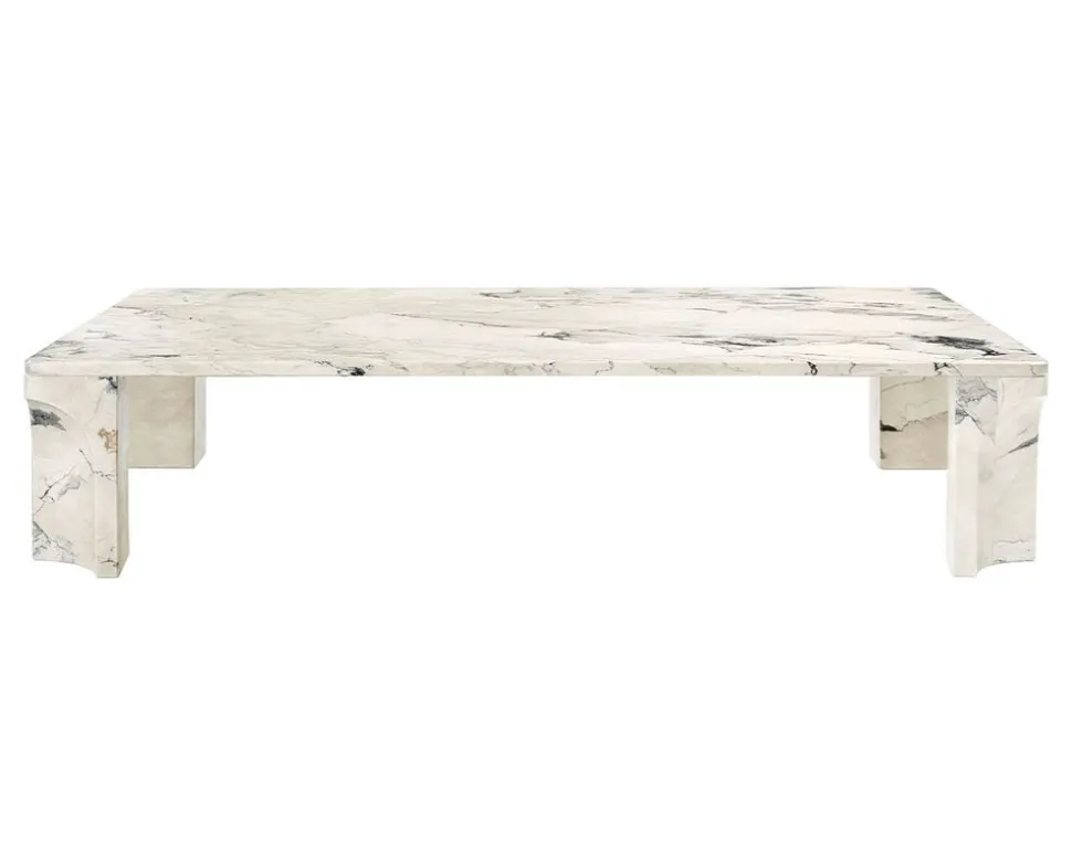 Doric Soffbord 140x80 | Electric Grey Limestone