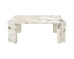 Doric Soffbord 80x80 | Electric Grey Limestone